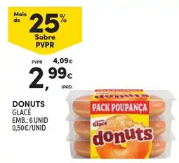 Continente Donuts glacé promoção