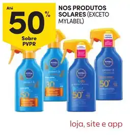 Continente nivea produtos solares promoção