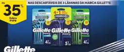 Continente descartáveis de 3 lâminas da marca gillette promoção