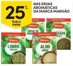 Continente Nas ervas aromáticas da marca margão promoção