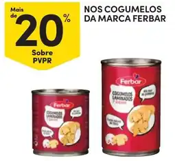 Continente Cogumelos laminados ferbar promoção