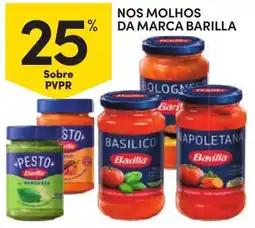 Continente NOS MOLHOS DA MARCA BARILLA promoção