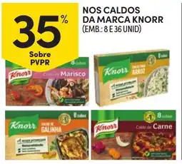 Continente Nos caldos da marca knorr promoção