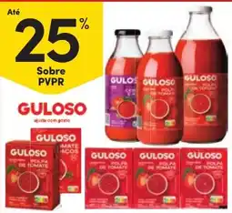 Continente Guloso polpa de tomate promoção