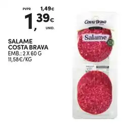 Continente Salame costa brava promoção