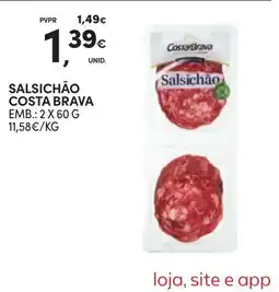Continente Salsichão costa brava promoção