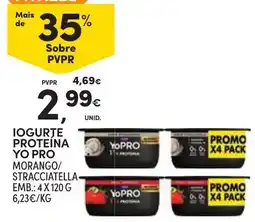 Continente Iogurte proteína yo pro promoção