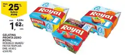 Continente gelatina pronta zero royal promoção