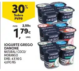 Continente Iogurte grego danone promoção