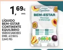 Continente Líquido bem-estar continente equilíbrio promoção