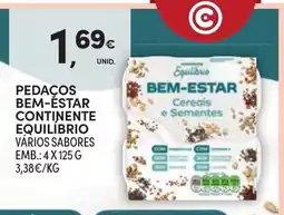 Continente Pedacos bem-estar continente equilibrio promoção