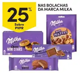 Continente Nas bolachas da marca milka promoção
