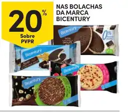 Continente Bicentury nas bolachas da marca bicentury promoção