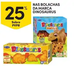 Continente Nas bolachas da marca dinosaurus promoção