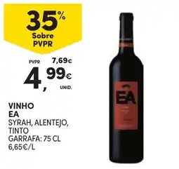 Continente vinho ea promoção