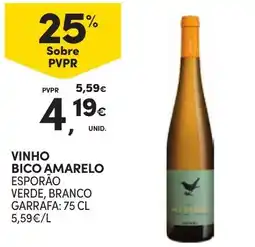 Continente vinho bico amarelo promoção