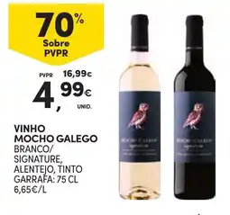 Continente Vinho mocho galego promoção