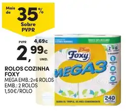 Continente Rolos cozinha foxy promoção