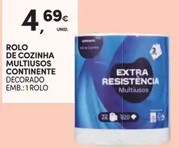 Continente Rolo de cozinha multiusos continente decorado promoção