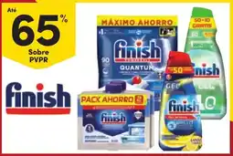 Continente Finish pack ahorro promoção