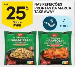 Continente Nas refeições prontas da marca take away promoção