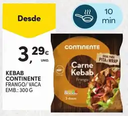 Continente Carne Kebab Frango promoção