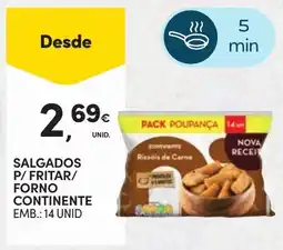 Continente Rissóis de carne continente promoção