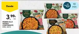 Continente Penne alla vodka continente promoção