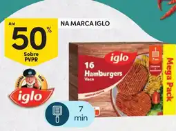 Continente Hamburgers iglo promoção