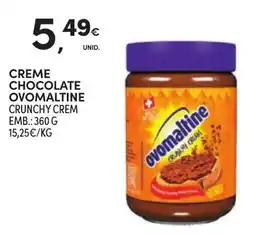 Continente Creme chocolate ovomaltine promoção