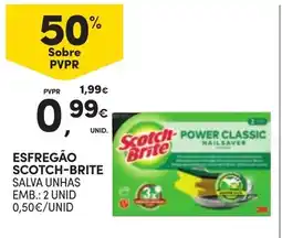 Continente esfregão scotch-brite salva unhas promoção