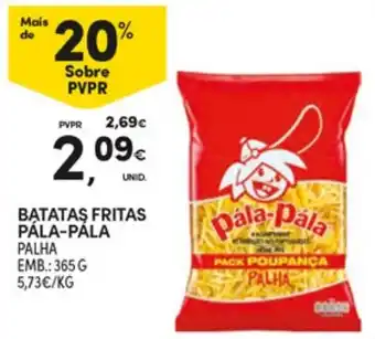 Continente Batatas fritas pala-pala palha promoção
