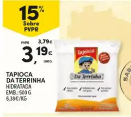 Continente Tapioca da terrinha promoção