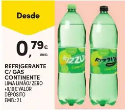 Continente Fizzu lima limão promoção