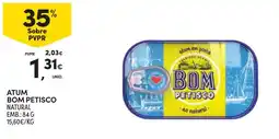 Continente atum bom petisco natural promoção