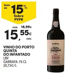 Continente Vinho do porto quinta do infantado lbv promoção