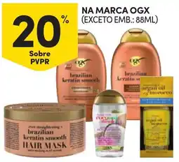 Continente Na marca ogx promoção