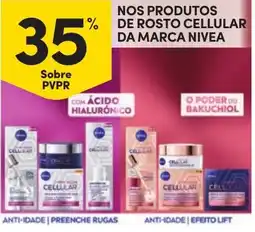 Continente Nos produtos de rosto cellular da marca nivea promoção