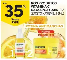 Continente rotina antimanchas da marca garnier promoção