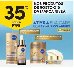 Continente Nos produtos de rosto q10 da marca nivea promoção