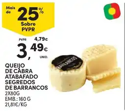 Continente Queijo de cabra atabafado segredos de barrancos promoção