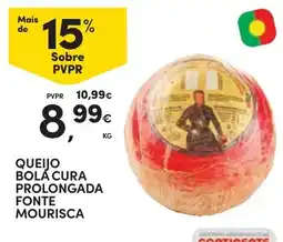Continente Queijo bola cura prolongada fonte mouriçca promoção