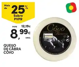 Continente Queijo de cabra côvo promoção
