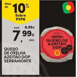 Continente Queijo de ovelha azeitão dop serramonte promoção