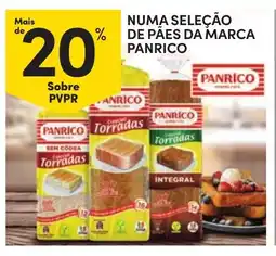 Continente Pães da marca Panrico promoção