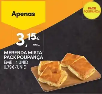 Continente Merenda mista pack poupança promoção