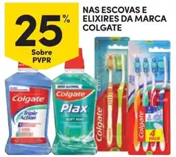 Continente NAS ESCOVAS E ELIXIRES DA MARCA COLGATE promoção