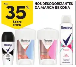 Continente nos desodorizantes da marca rexona promoção