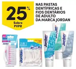 Continente Nas pastas dentífricas e fios dentários de adulto da marca jordan promoção