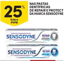 Continente Nas pastas dentífricas de repair e protect da marca sensodyne promoção